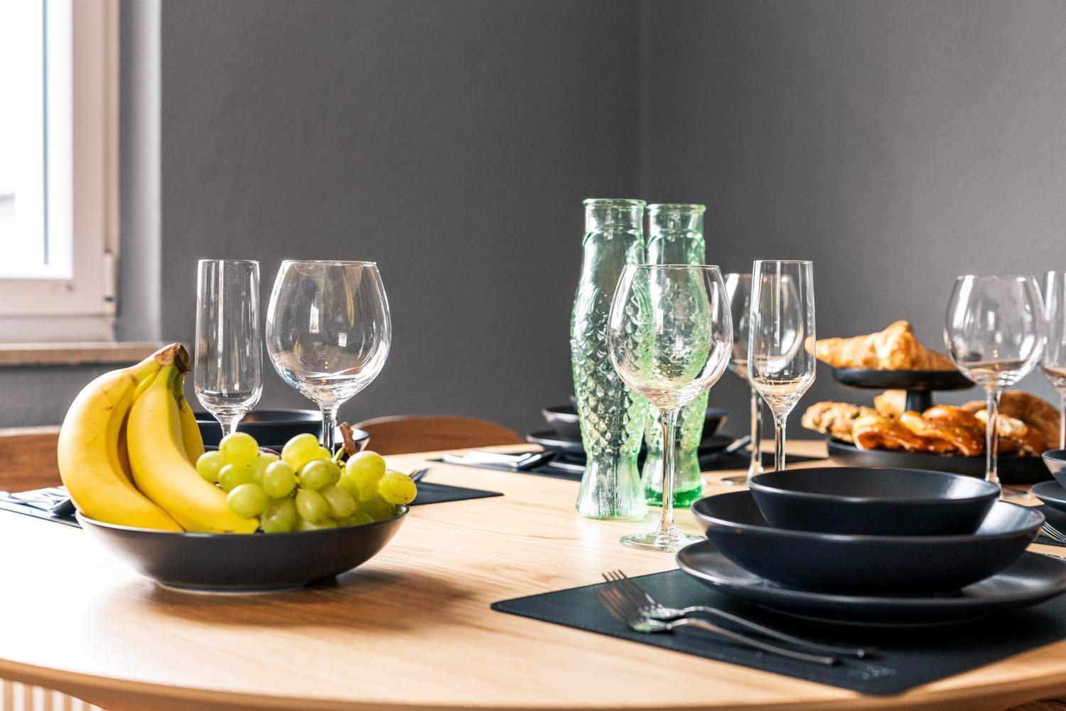 Apartment Fuer Bis Zu 6 Personen Mit Terrasse Und Klima FDH Eksteriør bilde